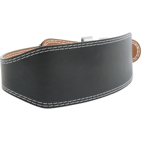 PU Fitness Belt for Men, Deadlift Training, Weightlifting, Squat, Sports Protective Equipment, Black