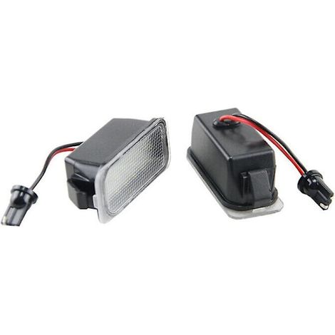 2 feux de plaque d'immatriculation à LED pour FOCUS II, FIESTA VII, MONDEO IV, KUGA 2008-2019 (1/5)