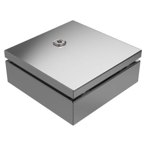 Coffret mural RS PRO en Acier inoxydable 304 Acier, IP66, IP69 ( Prix pour 1 )