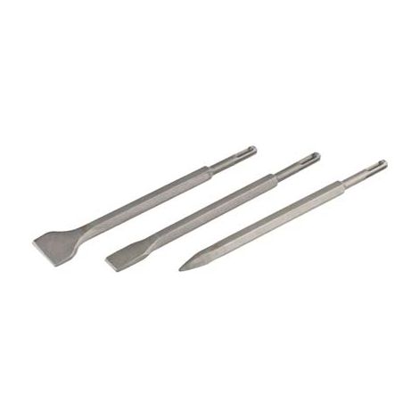 SCALPELLO MARTELLO SDS PLUS KIT EINHELL - SCALPELLO + PALETTA + PUNTA MM 250 CF=PZ 3- 1 confezioni