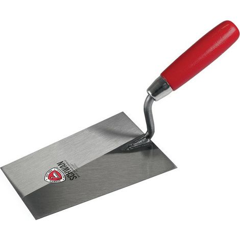 Truelle de maçon tyrolienne L.295mm l.115mm manche bois.Col S trempé VA SWAN (Par 10)