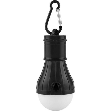 LED-Campinglaterne, LED-Zeltleuchte, tragbare Outdoor-Zeltleuchte, Notlampe für Camping, Wandern, Pannen, Angeln, für den Innen- und Außenbereich (Schwarz) (1/5)