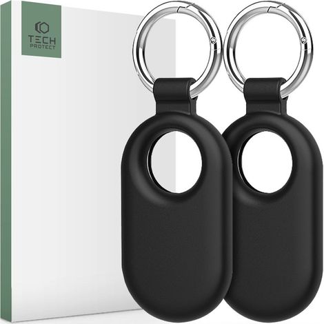 Paquete de 2 unidades de Tech-protect icon galaxy smarttag 2 negro (1/5)
