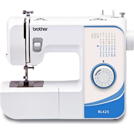 Brother RL-425 Macchina da Cucire Bianca Multifunzionale