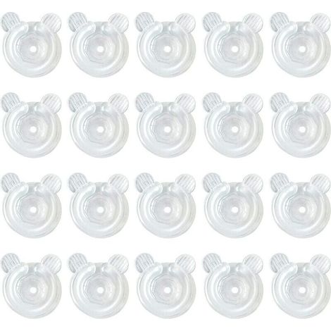 20 x Clips Housse de Couette, Couette Clips pour Garder la Couette en Place, Housse de Couette Housse de Couette Beignets Attaches de Couette (1/5)