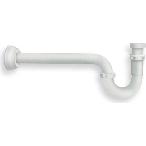 SIPHON DE LAVABO FORME S 1"1/4 BLANC - CRISTINA ONDYNA AC20124 (1/2)