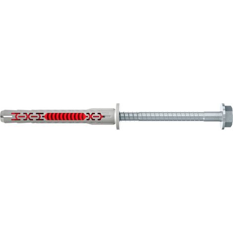 Cheville DUOXPANF Tête hexagonale TH 10X200 Fischer FUS Acier zingué - 5 pièces