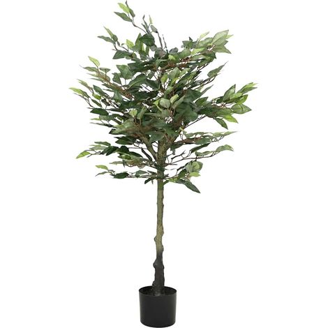 Ficusbaum Künstlich 480 Blätter 130 cm Grün