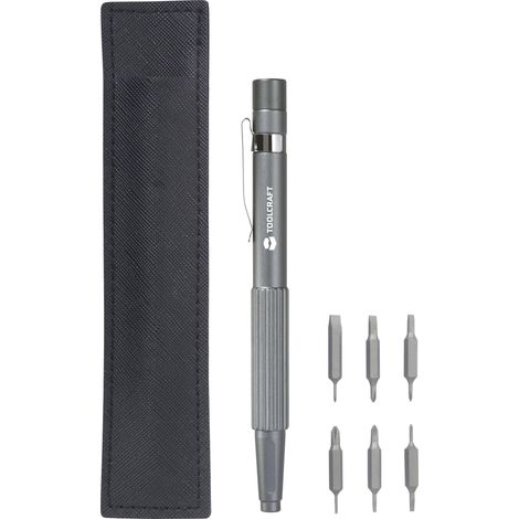 TOOLCRAFT pour l'électronique et la mécanique de précision Tournevis porte-embouts Y488713