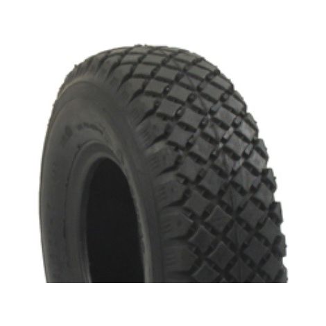 Pneu tracteur tondeuse 410/350-6, Montage avec chambre air