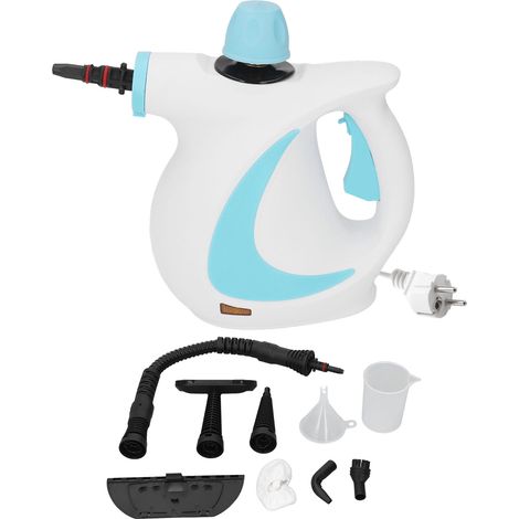 Decdeal Nettoyer à vapeur à main 900-1050W Pression de température haute rondelle polyvalente pour la cuisine de la voiture