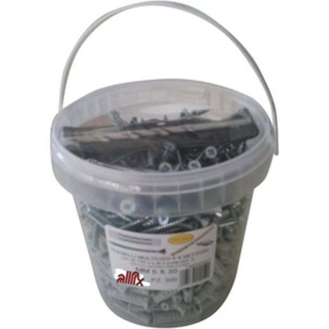 ALLFIX 150 TASSELLI C/VITI F4 8X40 MM + PUNTA