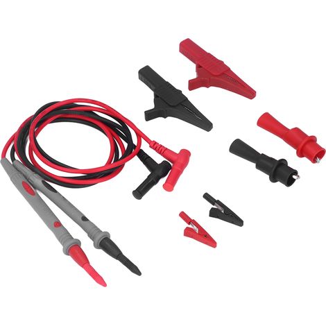 Kit de test avec pinces crocodiles pour multimètre automobile, kit de sondes de diagnostic et de réparation JT8013 (1/5)