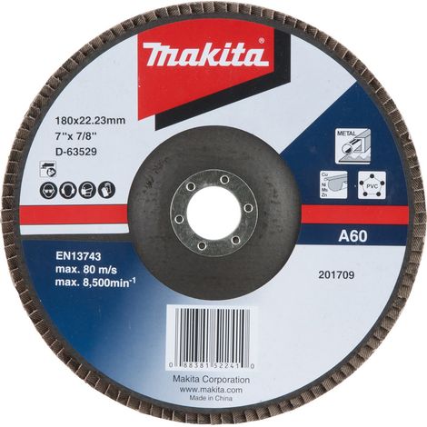 Makita Disco de láminas 180 mm A60 - D-63529