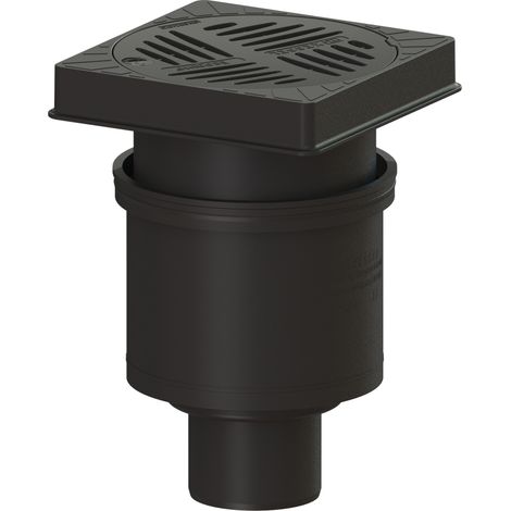 KESSEL-Scarico a pavimento - System 200, verticale, griglia a fessura, B 125, 67922B