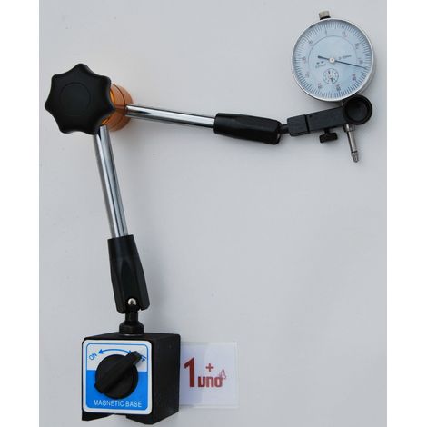 BASE MAGNETICA SNODABILE CON COMPARATORE CENTESIMALE A1 + SNODATA 476 C