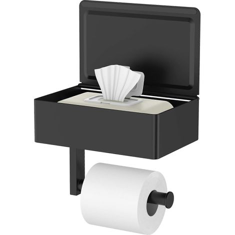 Distributeur de papier essuie-tout mural sans perçage avec ventouse puissante (1/5)