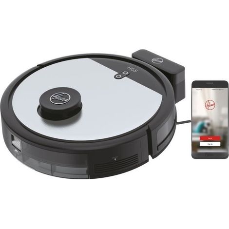 Hoover HG510D 011 Aspirateur Robot Gris, Navigation Laser (1/5)