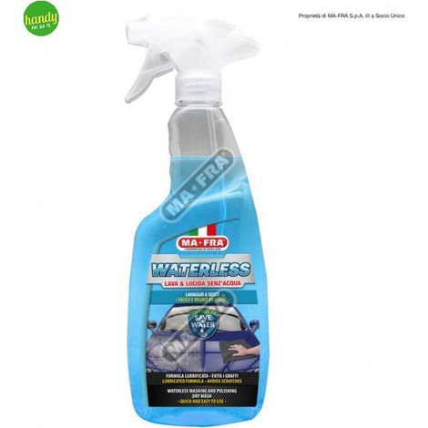 Shampoo a Secco Auto MA-FRA WATERLESS Detergente Lavaggio Senza Acqua Moto e Auto