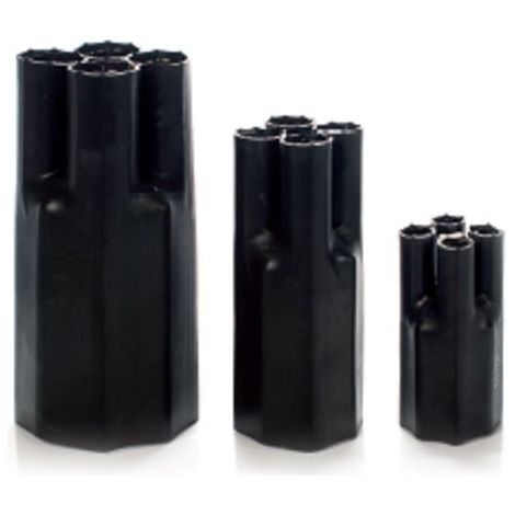 Manchon Thermorétractable Noir - 100 Mm - 40 M - Isolation - Protection