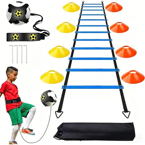 Football Training Kit 15pcs for Coordination Speed (1/5)