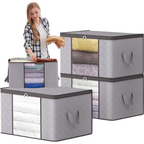 Kleiderorganizer, Quilts für den Kleiderschrank, 3-teilig.