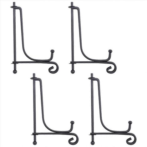 (4er-Set) Staffelei-Tellerständer, 10 cm Tellerhalter (1/5)