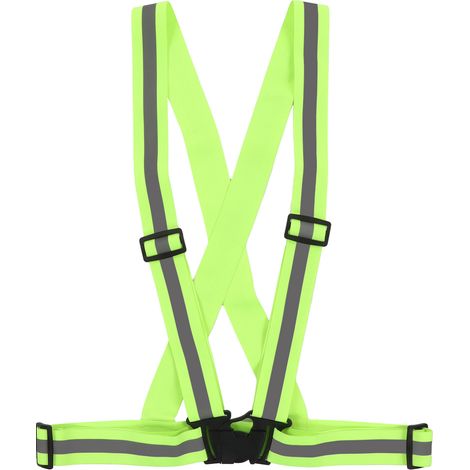 Gilet réfléchissant unisexe avec bande laser réglable de sécurité pour course nocturne et marche, équipement de signalisation haute visibilité. (1/5)