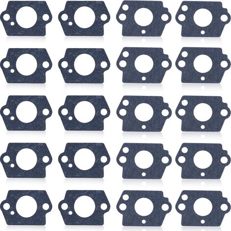 20X Kit de joints de carburateur pour carburateurs Zama & Walbro, Marque Compatible avec Husqvarna, Stihl, Echo, Craftsman, Poulan, Weedeater Coupe-broussailles 753 05133 753 04333 (1/5)