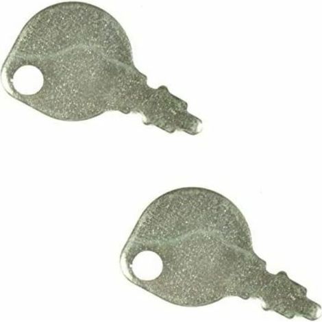 – Clé universelle argent pour tondeuses et motoculteurs – Démarrage rapide – Accessoire essentiel pour entretien jardinage – Lot de 2