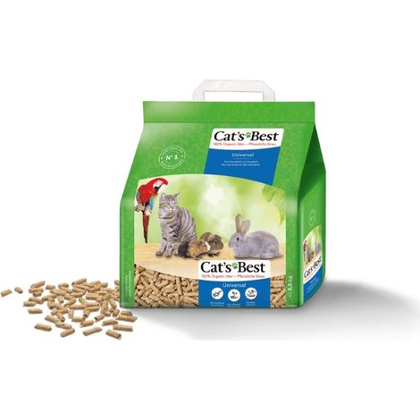 Cats Best Universal Lecho ecológico biodegradable para conejos,