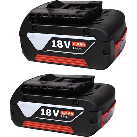 Kompatibel mit Bosch 18V 6,0Ah Li-Ionen-Akkus — Kompatibel mit BAT609, BAT618, BAT620 — Bietet leistungsstarke und langlebige Performance für professionelle Werkzeuge.