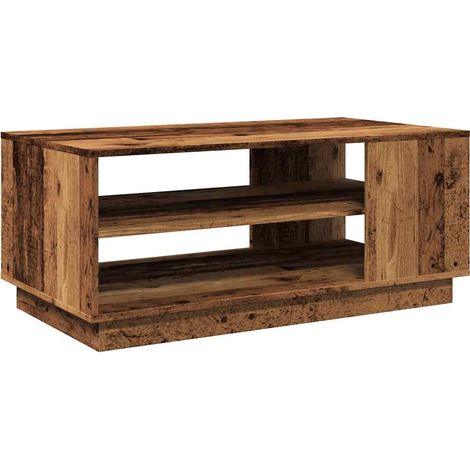 Maison Exclusive - Table basse vieux bois 102x55x43 cm bois d'ingénierie