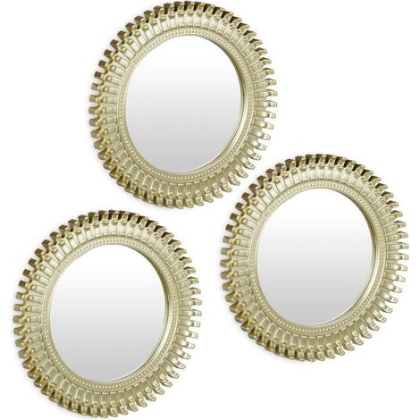 Set di 3 specchietti ornamentali (1/5)