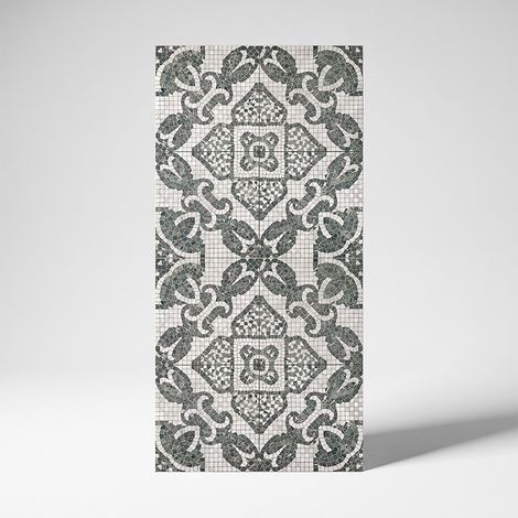 Carrelage sol effet carreaux de ciment Haussman décor colonial 20x20 cm - Reflex Boutique (1/5)