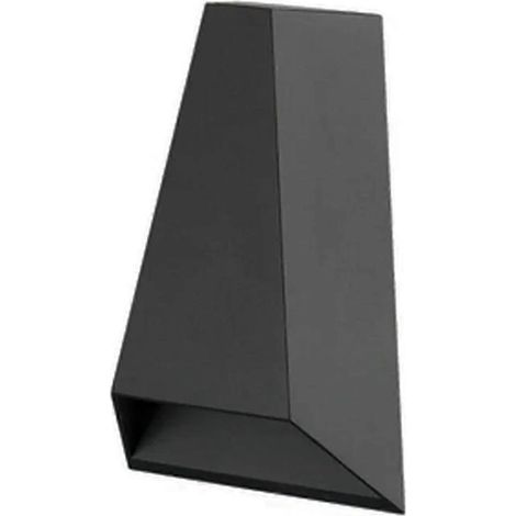 Applique murale LED en aluminium étanche pour extérieur et intérieur, idéale pour porche, jardin, salon, escaliers et éclairage de rue. (1/5)