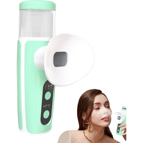 Vaporisateur oculaire, soin nano pour yeux secs, humidificateur oculaire, soin des yeux portable — Humidificateur au design compact et pratique (2,44 x 2,72 x 4,88 pouces) — Pour le soin des yeux à do