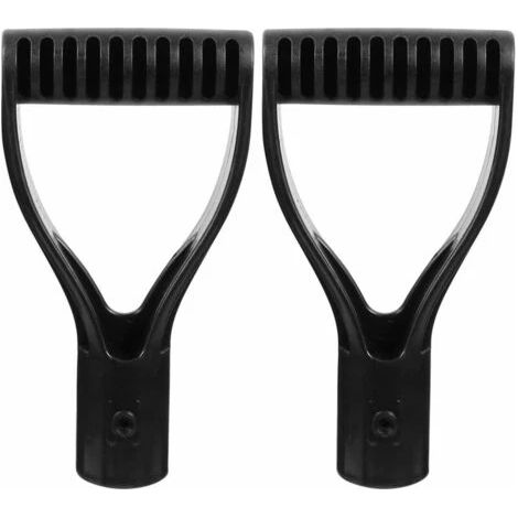 Pelle à neige en plastique avec manche en D de 3 cm, râteau et bêche, accessoires de jardin pour le déneigement (1/5)
