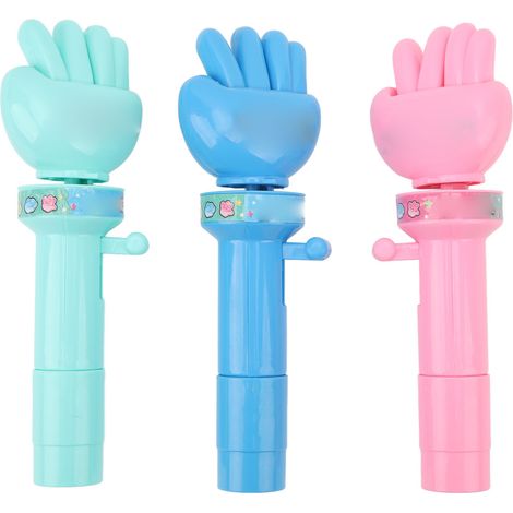 Jeu de devinettes sur PC, jeu de devinettes portable, jeu de pierre-feuille-ciseaux, divertissement, jouet interactif vert rose bleu (1/5)