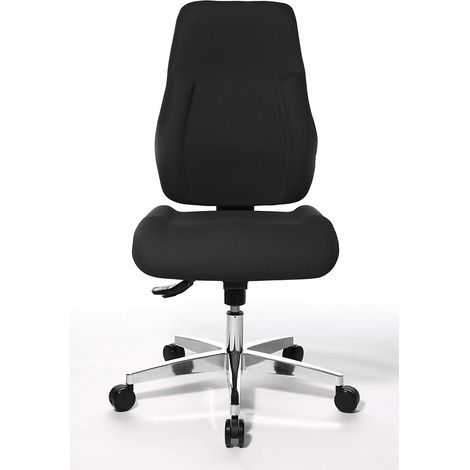 Topstar, Siège de bureau pivotant, piétement en aluminium, (1/5)