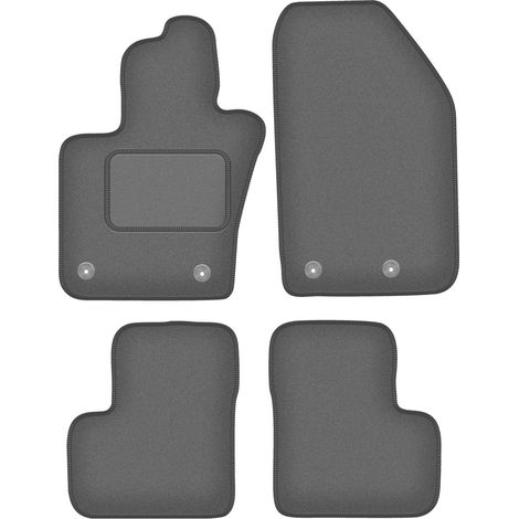 Tapis de sol en graphite pour Fiat 500X crossover (2014-2018) (1/5)