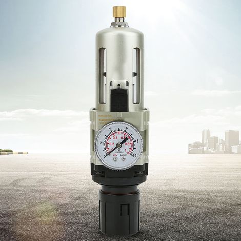Séparateur huile-eau, filtre pour compresseur d'air, régulateur de pression, unité unique, couvercle en fer (1/5)