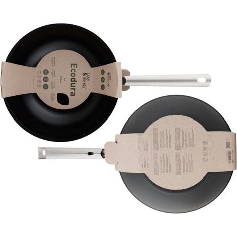 Wok - COSY & TRENDY - Ecodura 28 cm - Antiadhésif - Tous feux - Écologique (1/5)