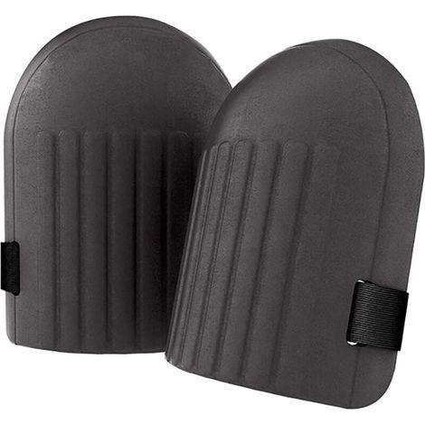 Genouillère de Travail Jardinage Genouillères avec imperméable Souple Bretelles réglables,1 Paire Noir (1/4)