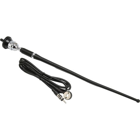 Antenne passive pour autoradio, en caoutchouc souple, avec amplificateur intégré, universelle AM/FM, pour voiture et camion. (1/5)