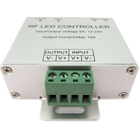 Led Dimmer Mono Colore 12V 24V 10A Con Telecomando RF Wireless Per Bobina Led RF303