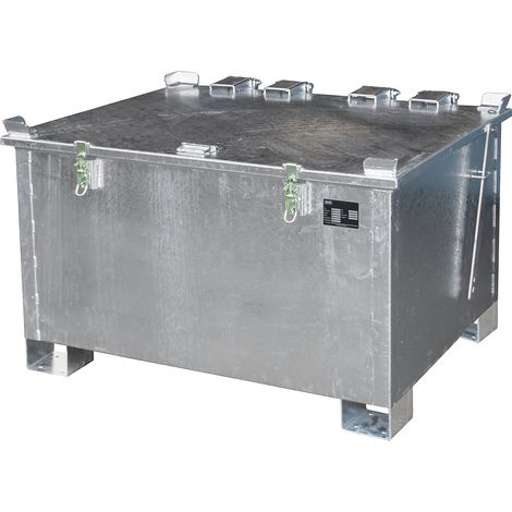 Bauer Südlohn Récipient de stockage lithium-ion LIL 280, galvanisé à chaud