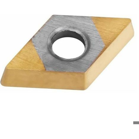 10 Plaquettes de tournage,Carbure DCMT070204,Revêtement multicouche,Acier inoxydable,CNC (1/4)