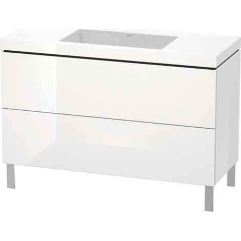 Duravit L-Cube c-bonded Ensemble vertical, 2 tiroirs, sans (1/3)