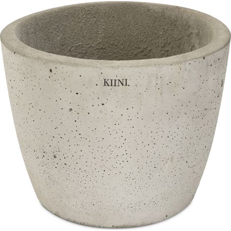 KIINI Beton-Outdoor-Topfblumen-Blumenständer für den Innenbereich - Garten XL Grau (1/3)